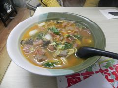 香肠猪肝面-项记面馆(明瓦廊店)