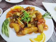 酸甜虾-莲华素食府