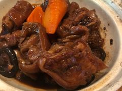 胡萝卜鲍汁焖猪手-106餐厅(山水文园店)