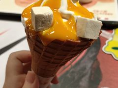 榴莲芒芒大甜筒-肯德基(蓝桥店)