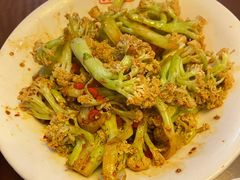 剁辣椒炒花菜-天下客饭店(中山路店)