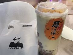 厚豆乳鲜奶茶-LELECHA乐乐茶(美罗城店)
