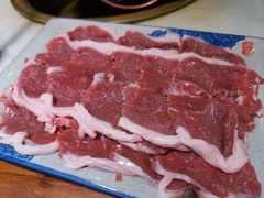 手切苏尼特羊上脑芯-宣武小院涮肉(前门店)