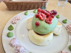 抹茶树莓奶油舒芙蕾-oh! by FINE cafe&canteen