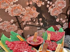 本日限定和牛五种组合-老乾杯和牛烧肉(王府中环店)