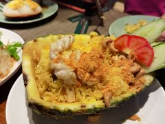 菠萝海鲜炒饭-mango tree芒果树泰国餐厅(青岛万象城店)
