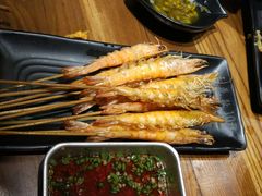 烤基围虾-烧货·活海鲜炭烧(湖滨商业街店)