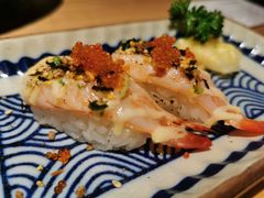 火焰大虾握-西月山居匠心创意料理(江汉路新佳丽广场店)