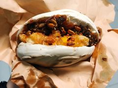 蛋菜夹馍-清真马乐贝腊牛肉蛋黄菜夹馍(马蓉洒金桥店)