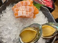 三文鱼腩刺身-水林间·寿喜烧自助(仙林金鹰店)