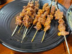 云南小黄牛肉串-麒麟风烤牛肉·云南烧烤小排档(丹凤街店)