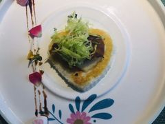 法式香煎鹅肝(客)-蜜桃花开·中西融合菜E&W(南长街店)