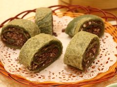 绿茶红豆薄撑-顺德人家食府(黄金广场店)
