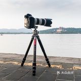 用了便捷稳固的劲捷海岳C83三脚架,轻松Get理想大片