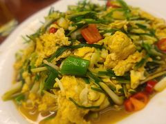 野葱炒蛋-原味缘菜馆