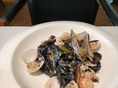 墨魚汁意大利面-哈布斯扒房(华发商都店)
