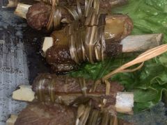 香茅草捆排骨-缘生态云南菜·野生菌庭院餐厅(华侨城店)