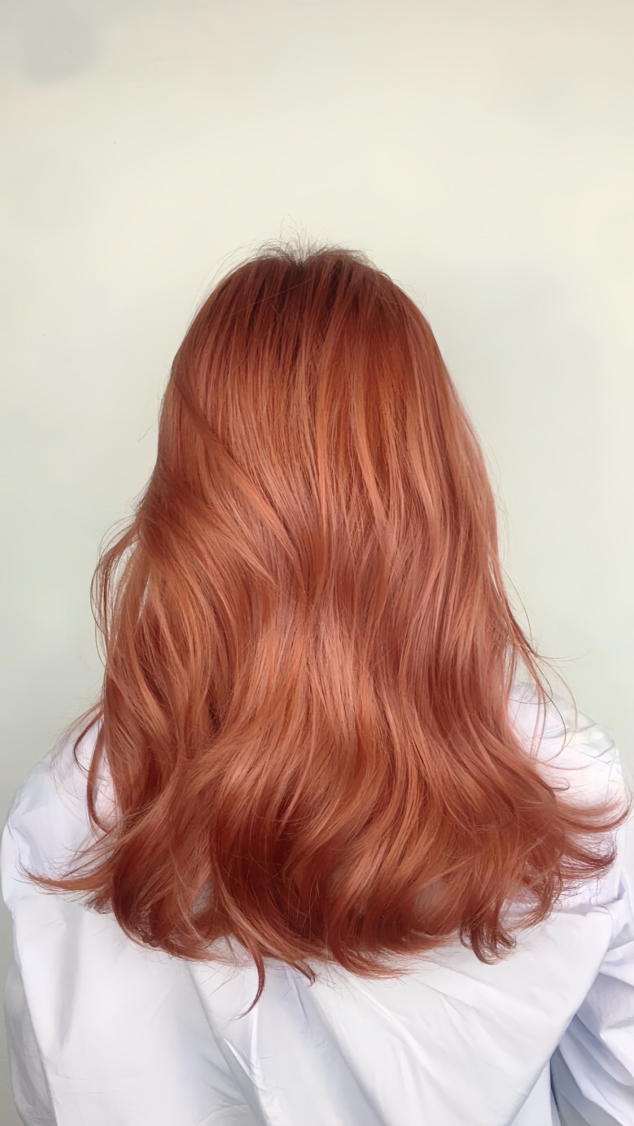 橘色发色超吸睛