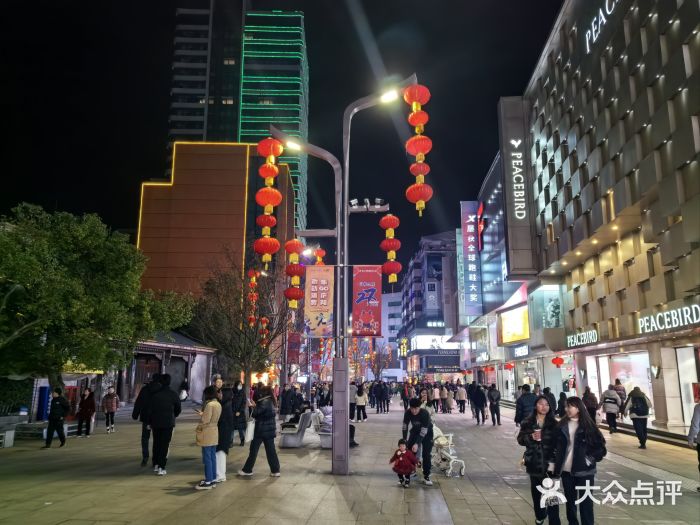 淮河路步行街图片