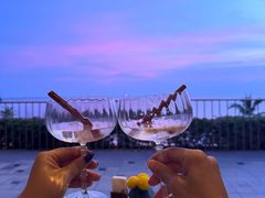 -日落吧·海景咖啡厅·餐酒吧·鸡尾酒·下午茶·乐队表演·浪漫夕阳·三亚文华东方酒店