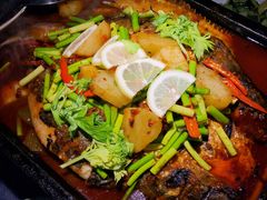 -探鱼·鲜青椒爽麻烤鱼(苏宁广场店)