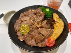 蒜蓉黄油横膈膜烧肉饭-牛邸·烧肉饭(来福士店)
