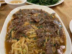 湿炒牛河-揭阳钟记小食(福田新村店)