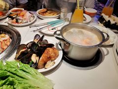 -锅儿欢海鲜火锅烤肉自助餐(东港凯虹店)