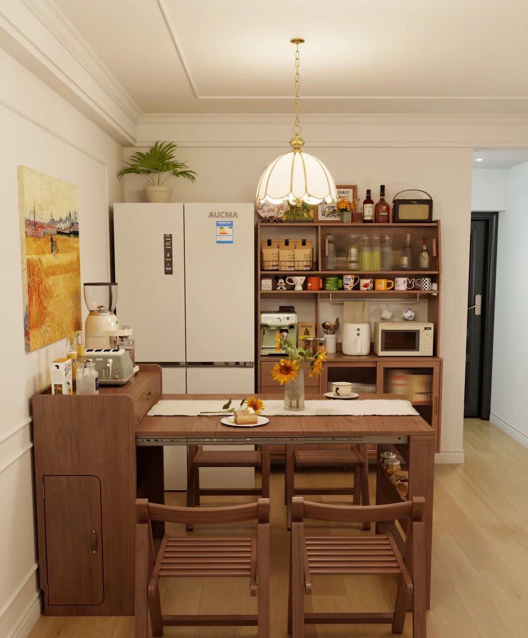 新家餐厅装修成这样绝了爱惨了