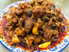 炒羊肉-慷富羊肉饸饹