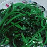 晃晃悠悠家家常菜谱系列之清炒红薯叶