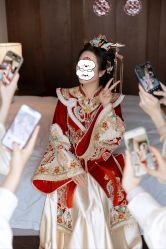 -桃子造型婚纱礼服(凤起广场店)