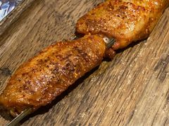 烤鸡翅中-串大叔炭火烤串·鸡西大冷面刀削面(总店)