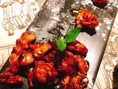 雪花糖醋里脊-绿茶餐厅(松江万达店)