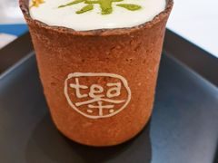 饼干杯奶盖茶-茶是一枝花泡茶店