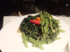 虾酱炒空心菜-肥仔文澳门猪骨煲(南京西路店)