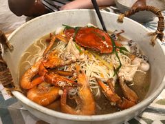 膏蟹汤面-十面欢腾·海鲜面·台式Bistro(长乐路店)