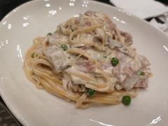 奶油培根意大利面-WOLFGANG PUCK KITCHEN & BAR(迪士尼小镇店)