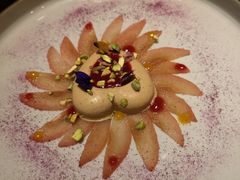 红酒苹果配鹅肝酱-莲西餐(曲江店)