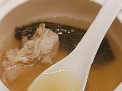 龙骨菜干汤-东莞塘厦三正半山温泉酒店·汉宫中餐厅