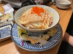 火炙三文鱼蟹柳双拼饭-西月山居匠心创意料理(江汉路新佳丽广场店)
