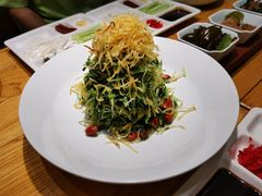巧拌豆苗-四季民福烤鸭店(前门廊房二条店)