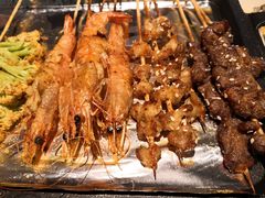 -路边摊小炉子烧烤