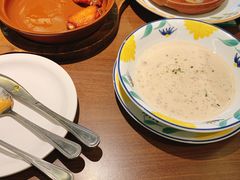 奶油蘑菇汤-萨莉亚意式餐厅(龙阳广场店)