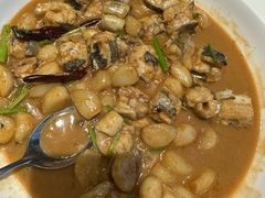 辣烧沙子口七星鳗鱼-开海·红岛海鲜虾水饺(石老人店)