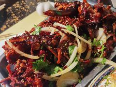 炒鸡架-勃利地摊·勃立小串烧烤