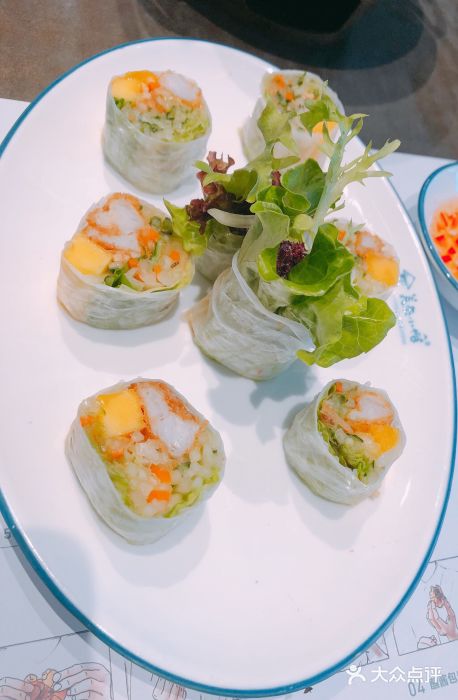 美奈小馆·越南料理(福田星河COCO Park店)芒果鱼柳米纸卷图片