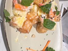 菠萝油条虾-鹿港小镇(黄金店)