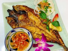 烤竹夹鱼檬粉，-AN NGON安宫·东南亚美食(水城路店)