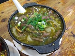 砂锅双椒鸭血-沈妈砂锅(光华村店)